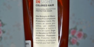 Masque protecteur de couleur pour cheveux colorés