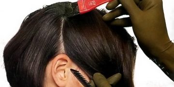 Coloration de cheveux
