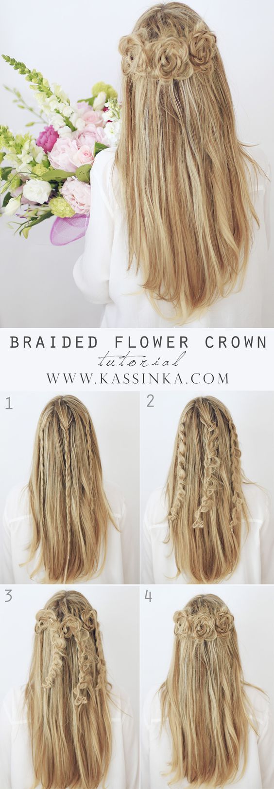 Tissage pour cheveux longs