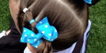 Coiffures simples pour les filles à l'école