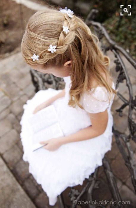 Coiffures de vacances pour les filles