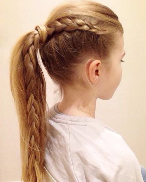 Coiffures intéressantes pour les filles: photo