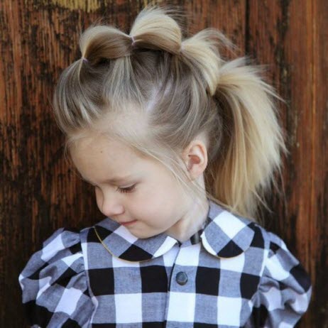 Coiffures intéressantes pour les filles: photo
