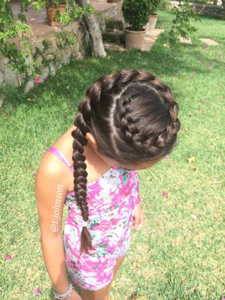Coiffures de tresse pour les filles