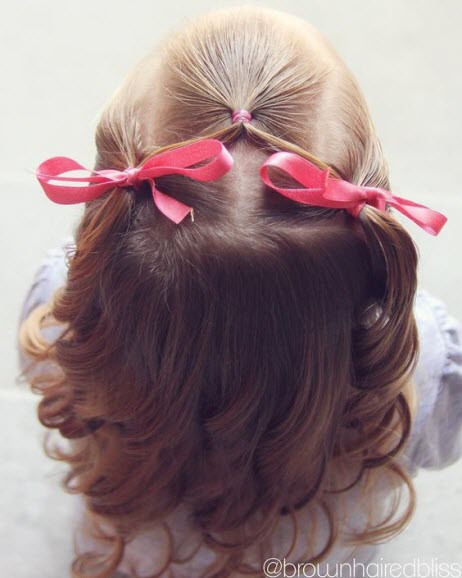 Coiffures intéressantes pour les filles: photo