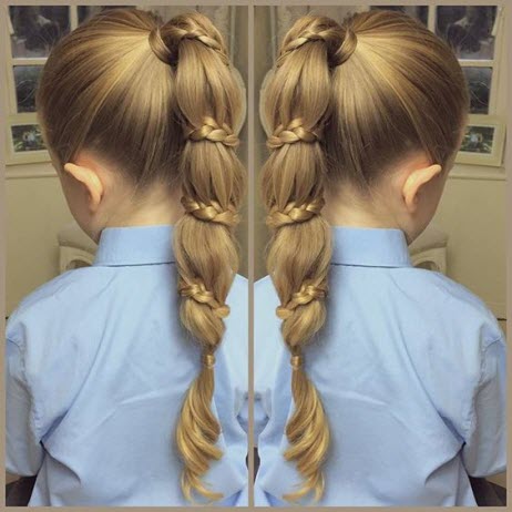 Coiffures intéressantes pour les filles: photo