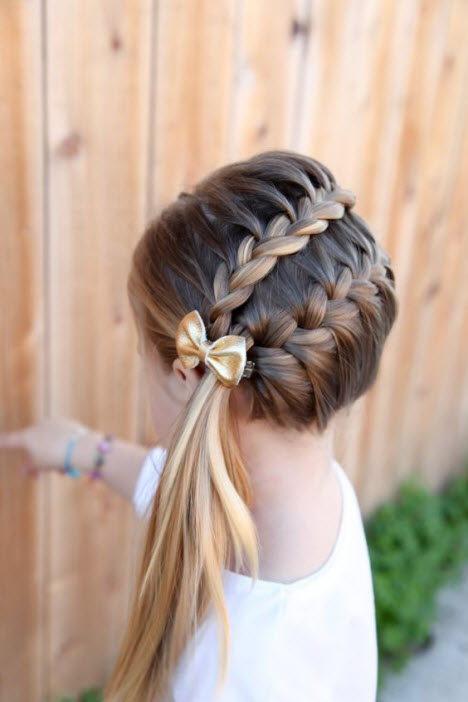 Coiffures de tresse pour les filles