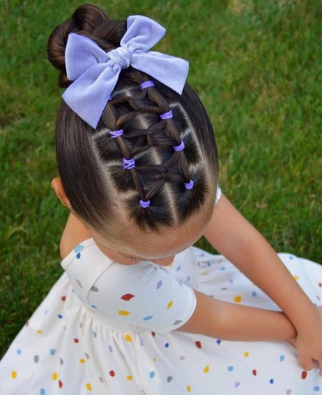 Coiffures intéressantes pour les filles: photo