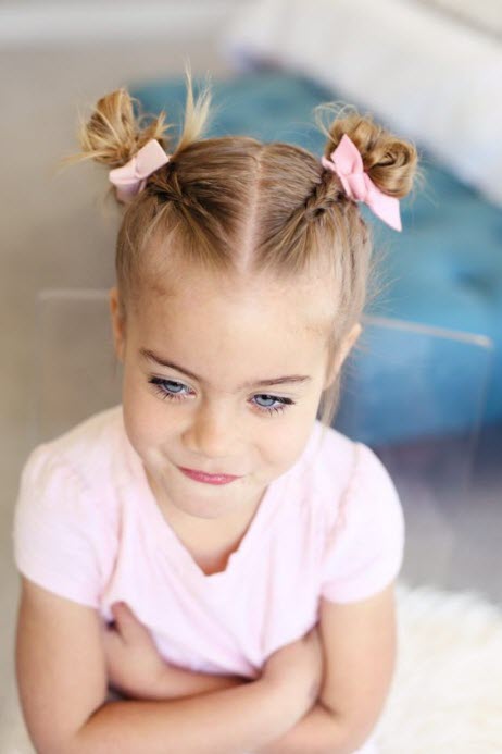Coiffures intéressantes pour les petits