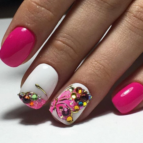 Beau design d'ongle: photo 2024