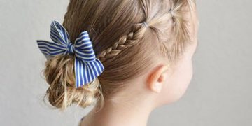 Coiffures pour les filles à l'école et à la maternelle