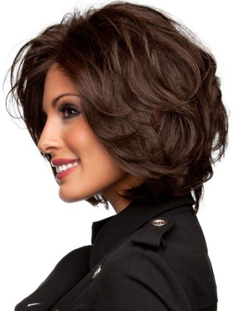Belle cascade de tricycle pour cheveux courts