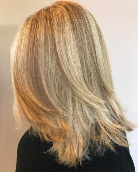 Mèches de cheveux