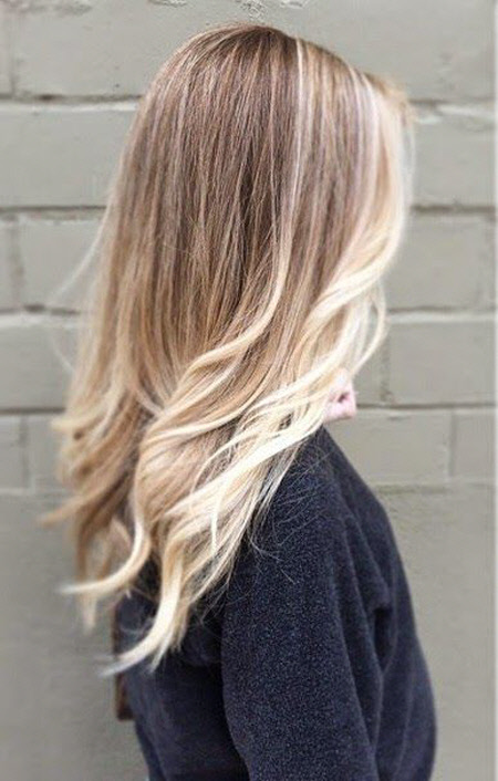 Belle couleur de cheveux tendance