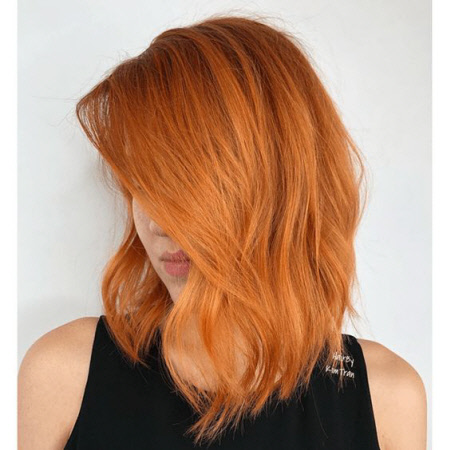 Couleur des cheveux roux