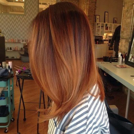Couleur des cheveux roux