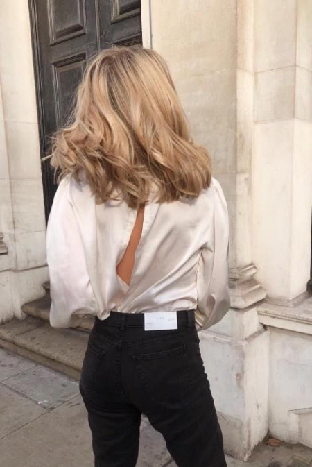 Belle couleur de cheveux tendance
