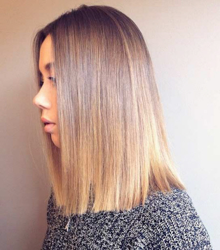 Belle couleur de cheveux tendance