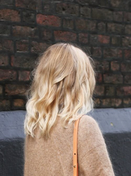 Belle couleur de cheveux tendance