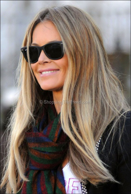 Belle couleur de cheveux tendance
