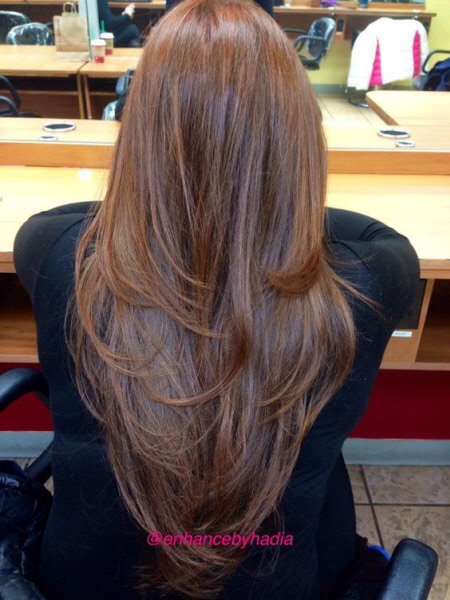 Coupe de cheveux queue de renard