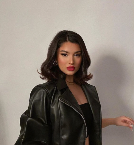 Photo d'une coupe de cheveux à la mode