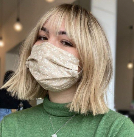 Photo d'une coupe de cheveux à la mode