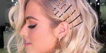 Photo de coiffures élégantes pour cheveux mi-longs