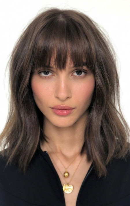 Photo d'une coupe de cheveux à la mode