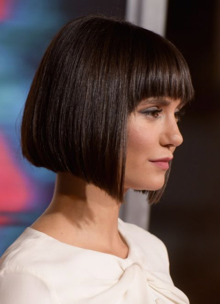 Photo d'une coupe de cheveux à la mode