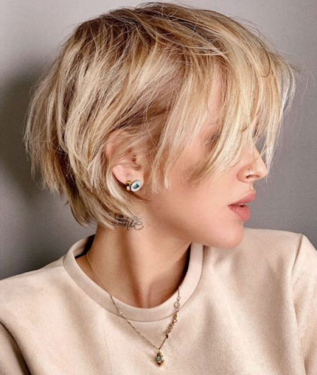 Photos des coupes de cheveux des femmes actuelles