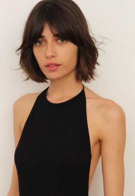 Photo d'une coupe de cheveux à la mode