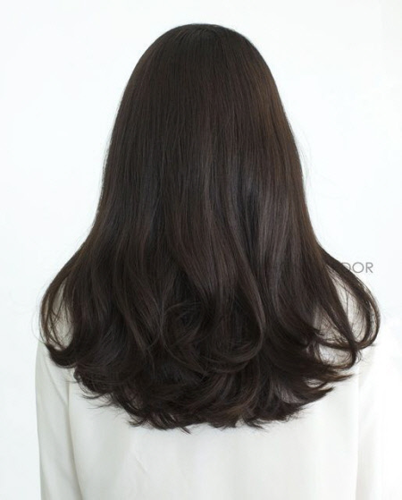 Coupes de cheveux en couches pour cheveux longs