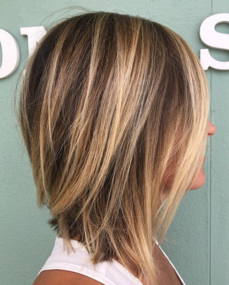 Mèches de cheveux